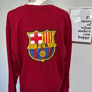 FC Barcelona Red Sweatshirt